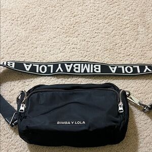 Bimba y Lola Black Crossbody Bag